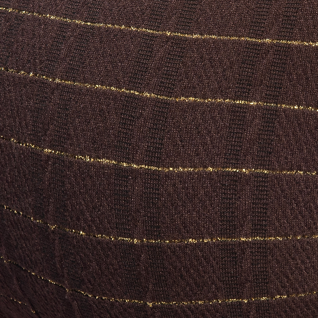 Addicted Opal Bikini Brief - Herren Slip mit Struktur und goldenen Glanzfäden in braun, detail