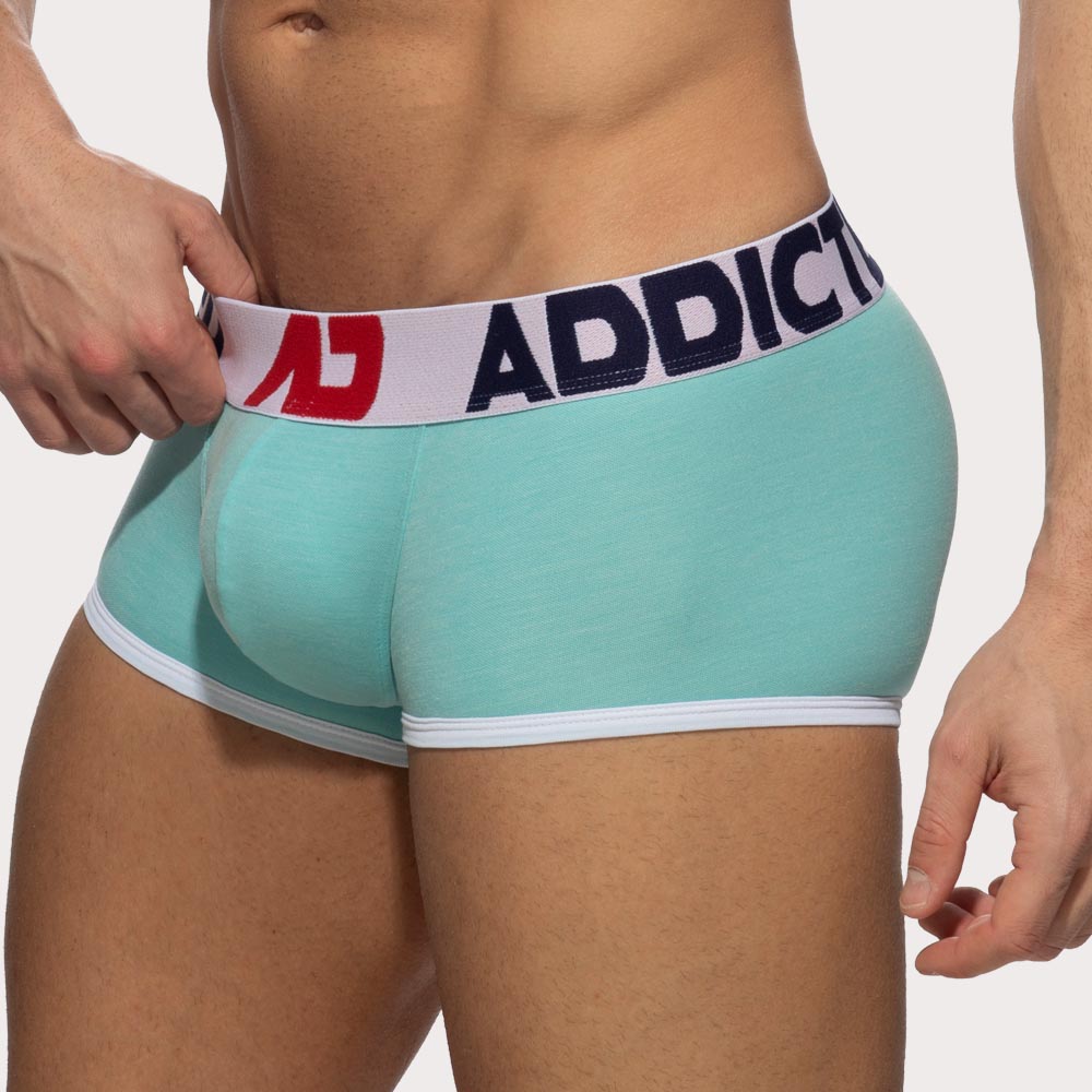 Addicted AD Pique Trunk - Körperbetonte Boxershorts mit grozügigem Pouch aus strukturiertem Material, side