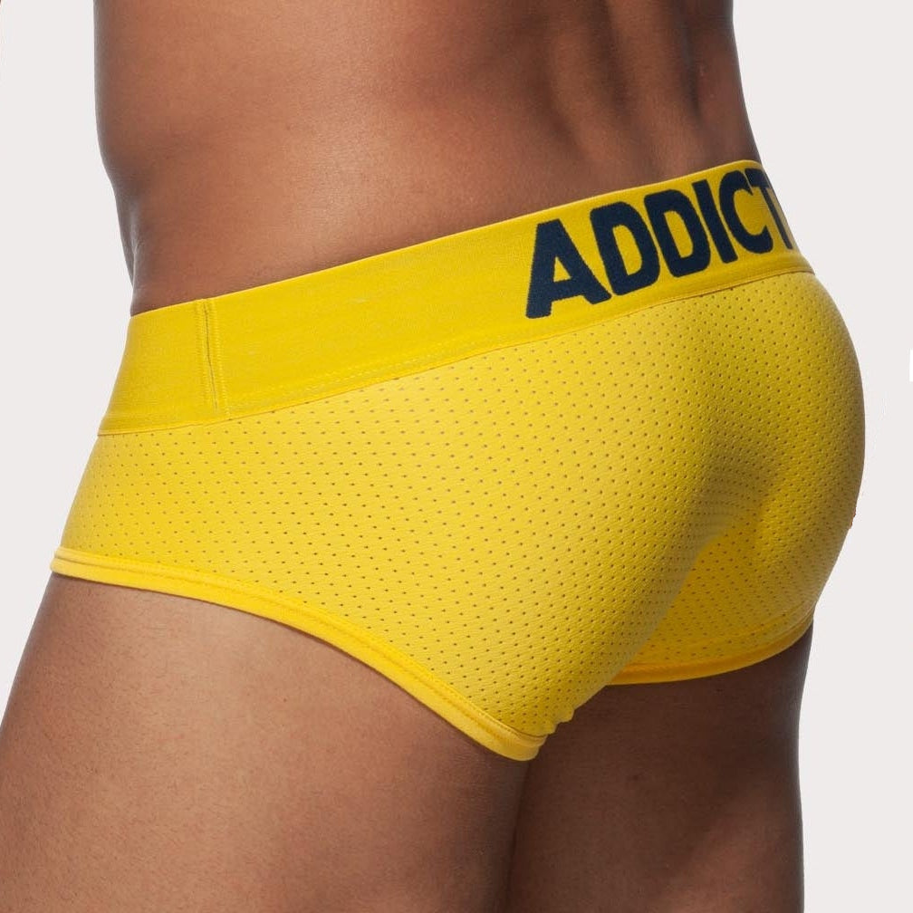 Addicted Slip 'Push Up Mesh Brief' yellow back, 50613916729670, 50613916762438, 50613916795206, 50613916827974, 50613916860742