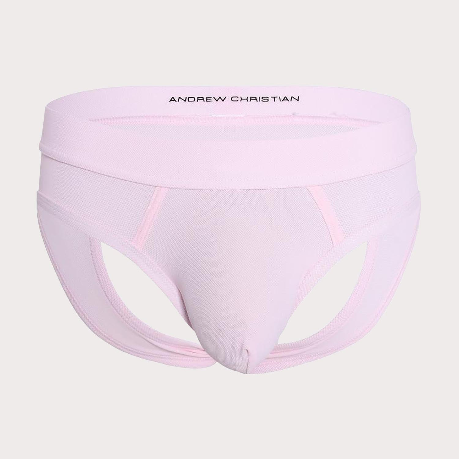 Andrew Christian Jockstrap Underwear 'Almost Naked Jock 93512' pink,  detail, 53893346427206, 53893346459974, 53893346492742, 53893346525510