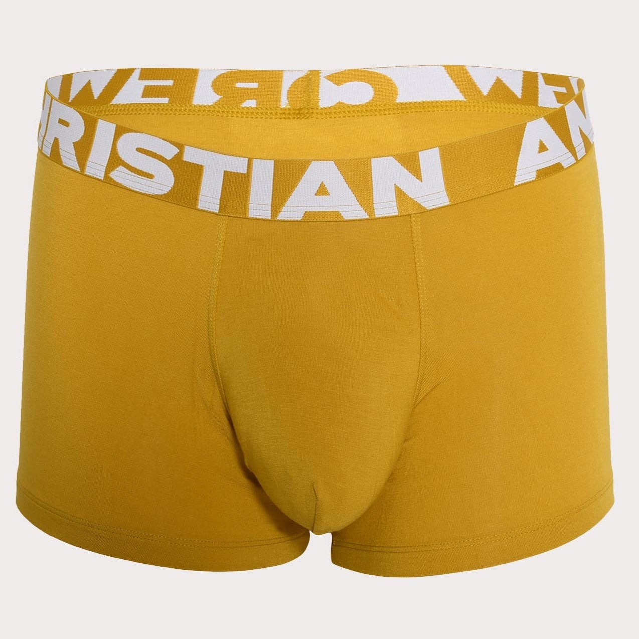 Andrew Christian Boxershorts 'Almost Naked  Bamboo Boxer 93476' yellow mit großem Pouch, detail 53890848915782, 53890848948550, 53890848981318, 53890849014086