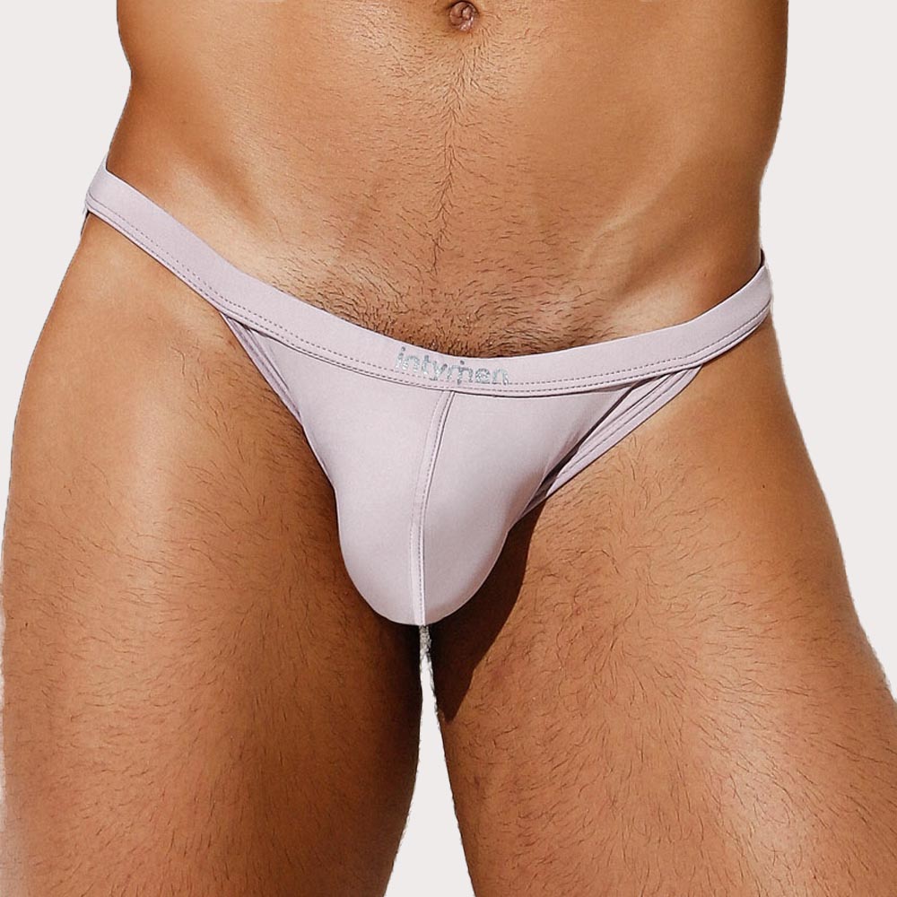 Intymen Roma Pouch Bikini - Tanga-Slip für Herren im Low-Rise Schnitt aus Mikrofaser in lila