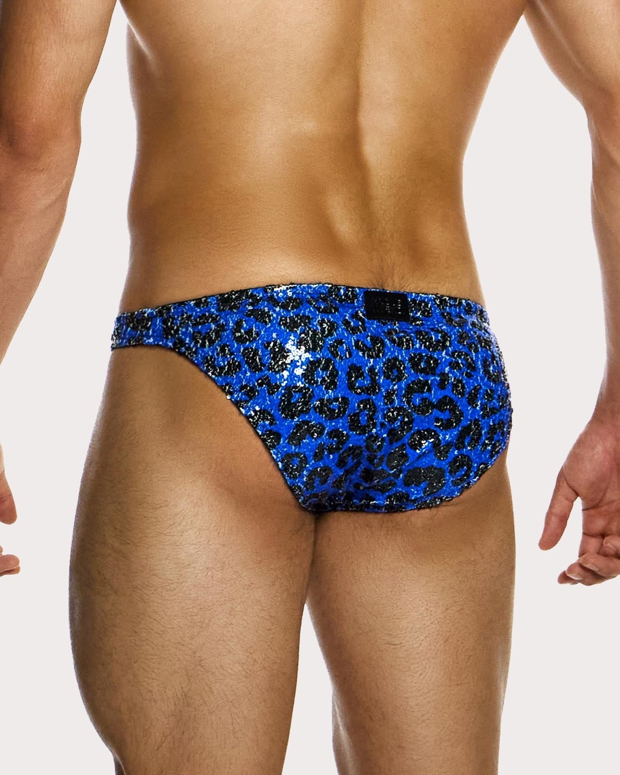 Gewagter Modus Vivendi Slip 'Leopard Sequin Low Cut Brief' blue, back, 50621238673734, 50621238706502, 50621238739270, 50621238772038