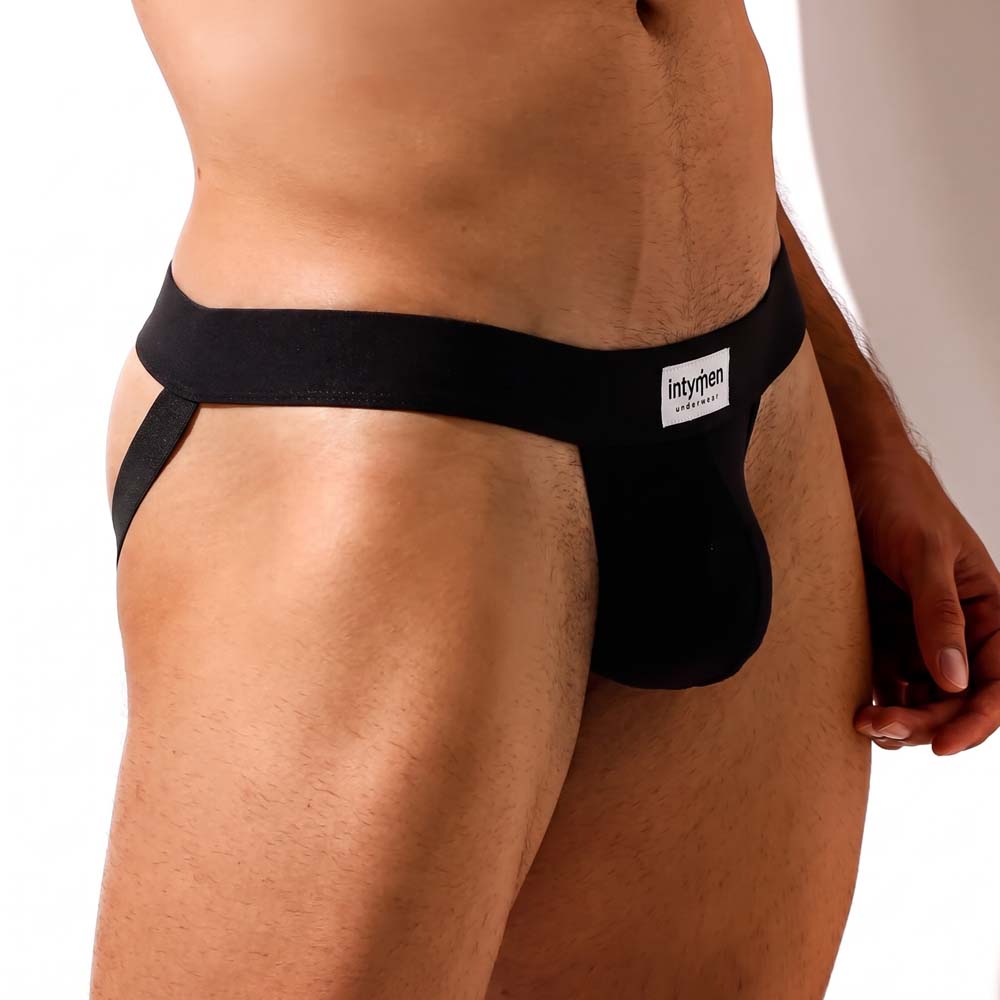 Intymen Proud Jock - Herren Jockstrap aus Mikrofaser in schwarz