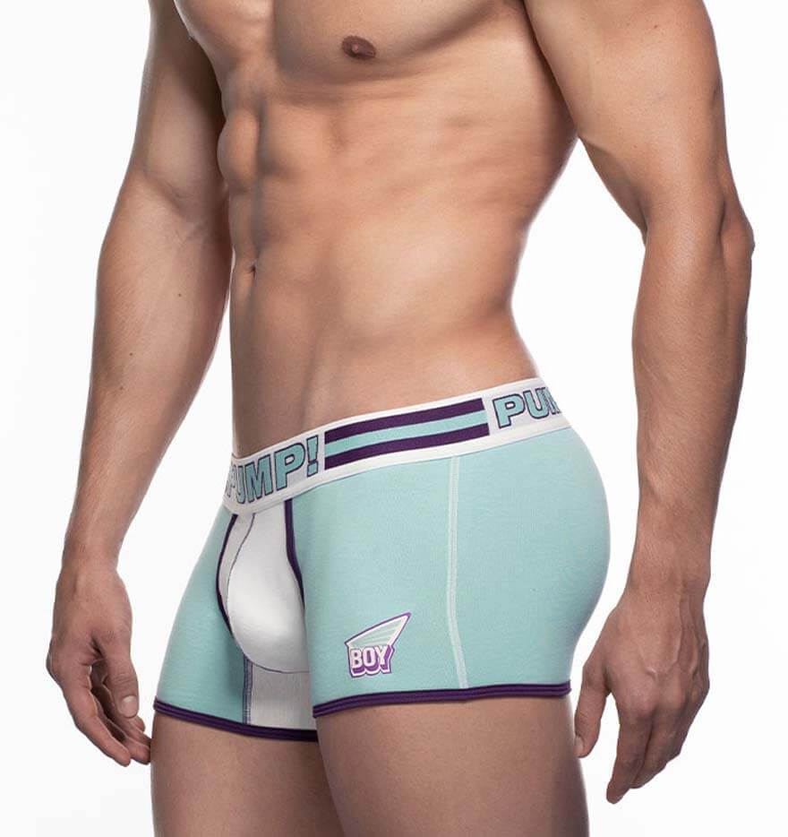 PUMP! Boxershorts 'ACTIVATE' aus der sexy Sportboy Underwear Kollektion, Seitenansicht