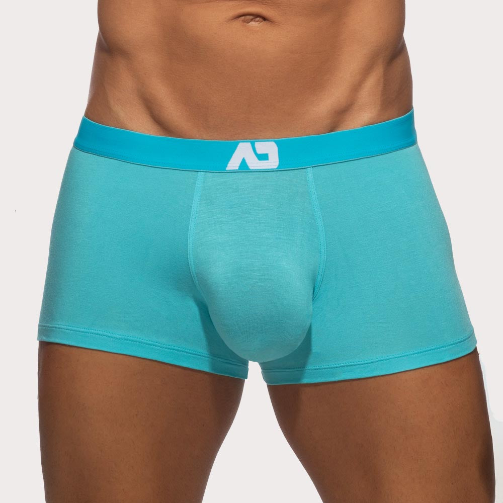 Addicted Bamboo Skin Layer Trunk - Boxershorts mit extra großem Pouch aus weicher Bambus-Viskose in türkis