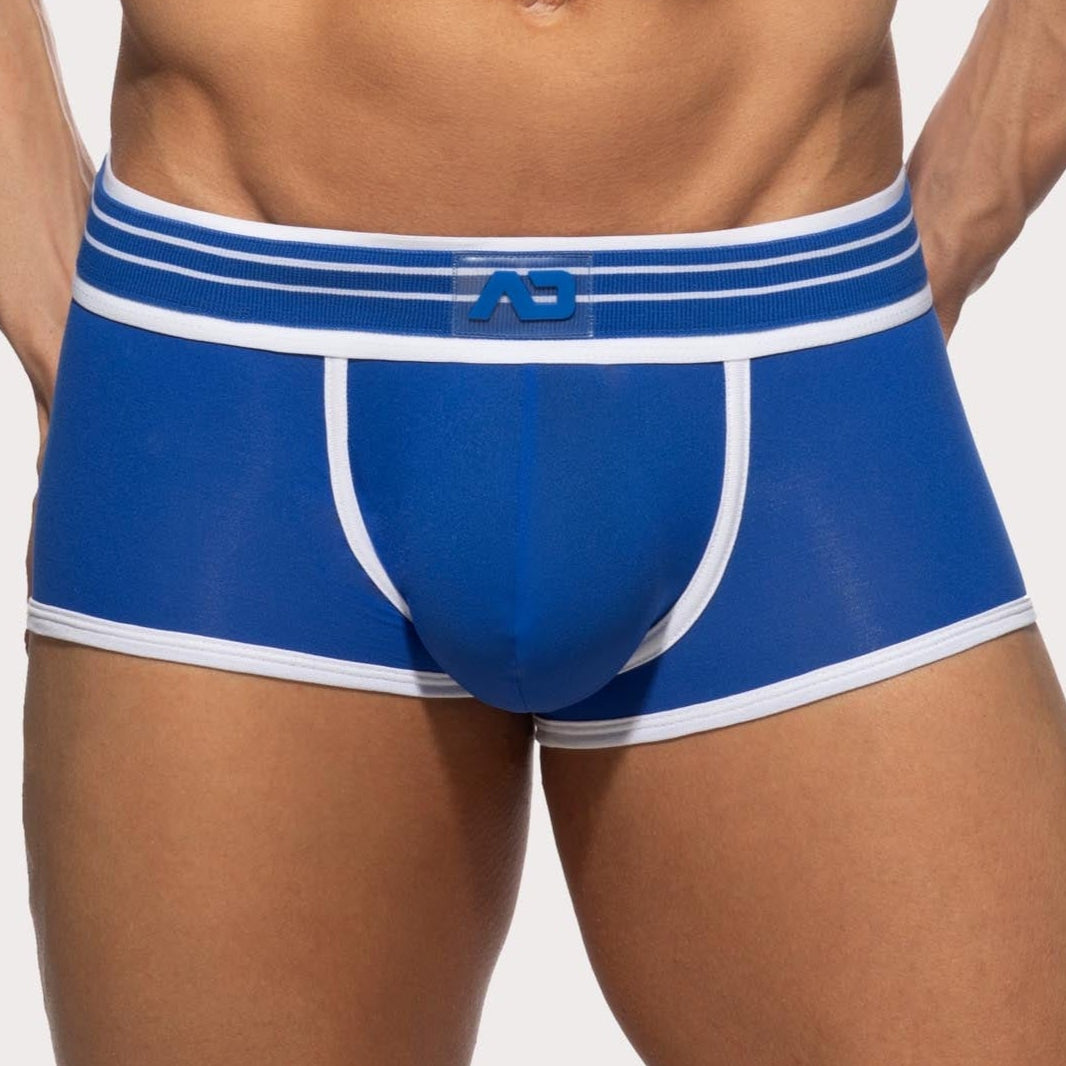 Leicht transparente Addicted Boxershorts 'Double Trouble Trunk' royal blue, 53854643126598, 53854643159366, 53854643192134, 53854643224902