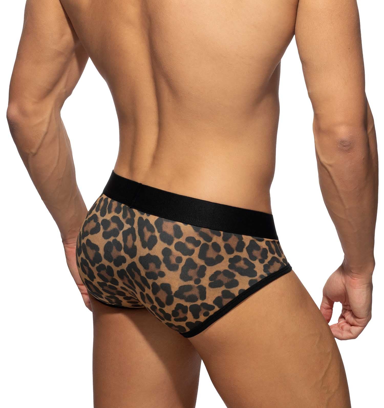 Addicted Slip 'Leopard Fresh Brief' back