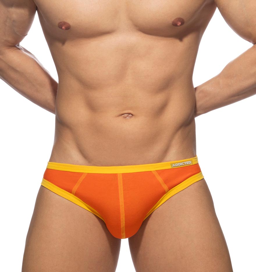 Addicted Mini Brief Twink Cotton orange