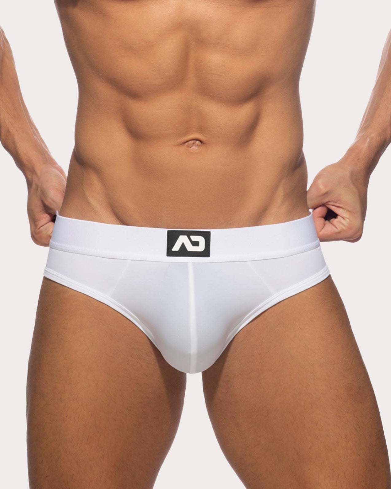 Addicted Bottomless Fetish Brief - Sexy Jock-Brief aus der AD Fetish Kollektion, weiß,  48748112511302, 48748112544070, 48748112576838, 48748112609606