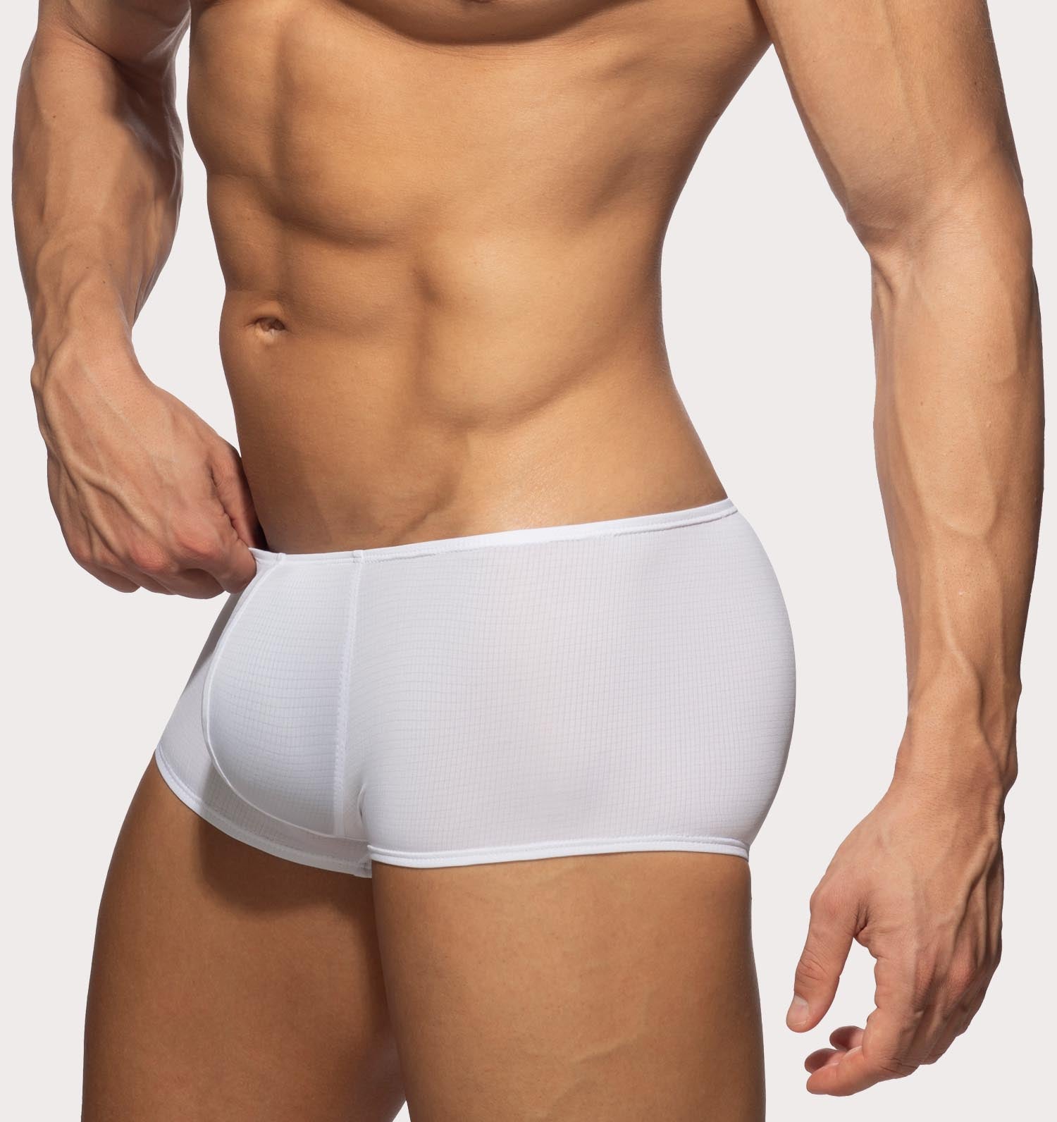 Addicted sexy Mini Pants 'Veloz Dry Trunk' white, side, 54094709948742, 54094709981510, 54094710014278, 54094710047046