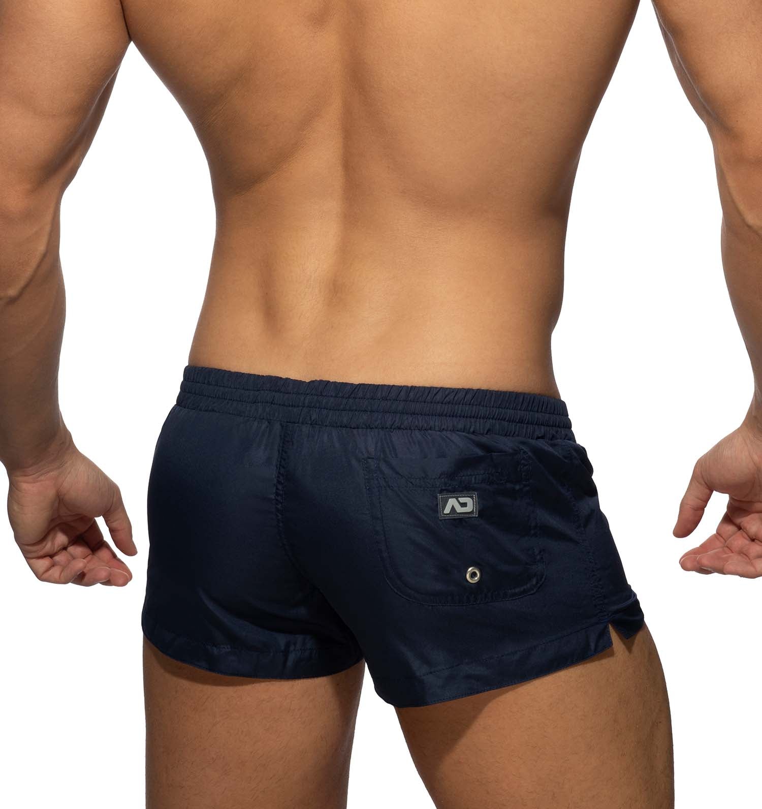 Knappe Addicted Badeshorts 'Basic Mini Swim Short' navy blue, back, 49784516641094, 49784516673862, 49784516706630, 49784516739398