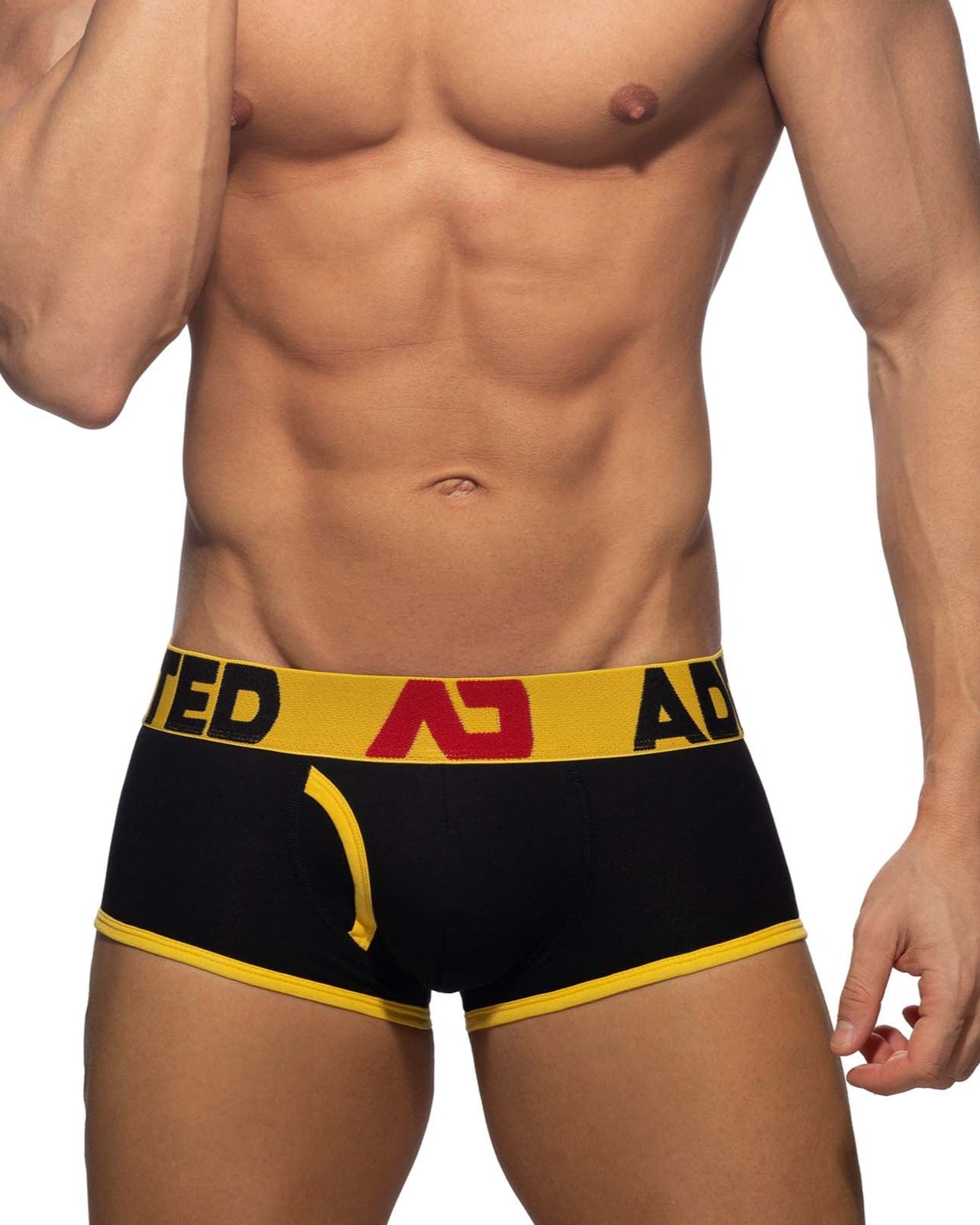 Addicted Open Fly Trunk black