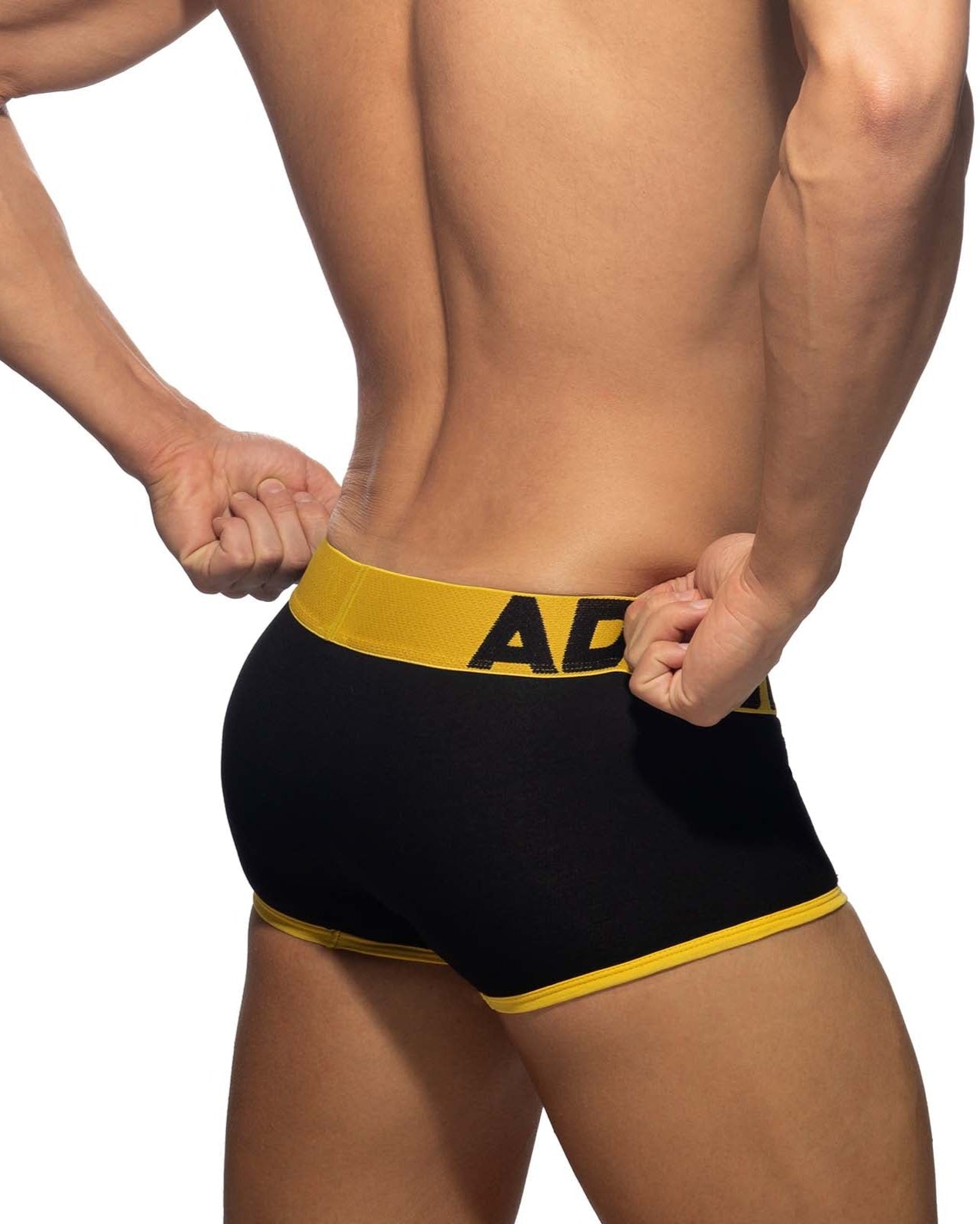 Addicted Open Fly Trunk black, back
