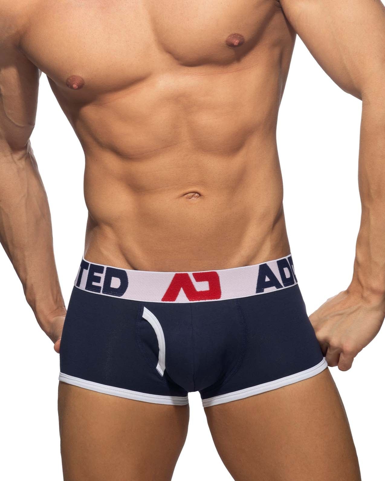 Addicted Open Fly Trunk navy