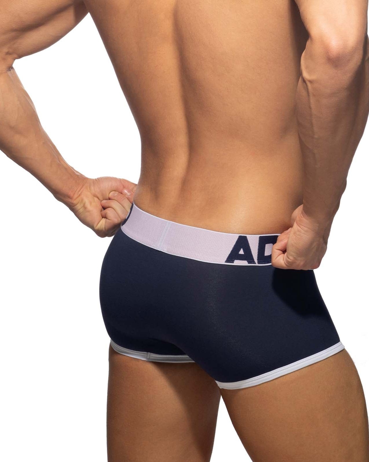 Addicted Open Fly Trunk navy, back