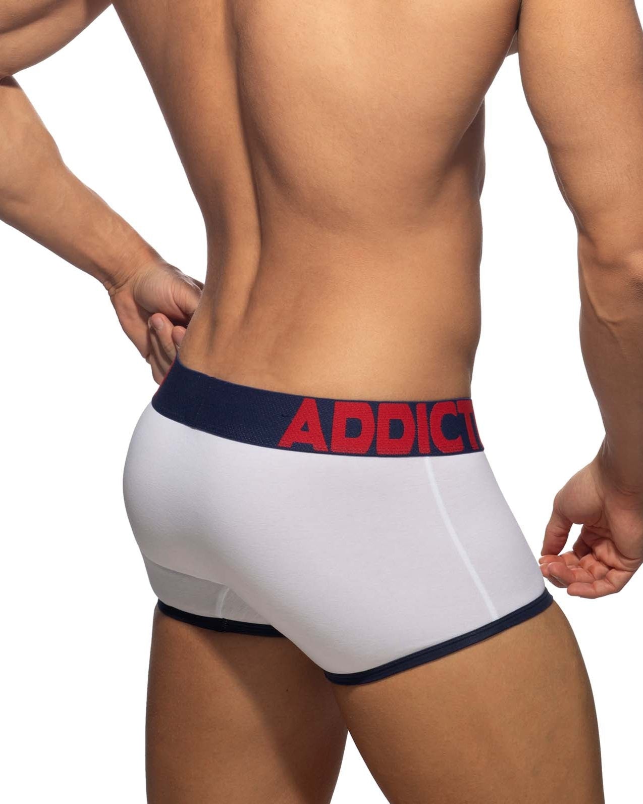 Addicted Open Fly Trunk white, back, 48927761826118, 48927761826118.2, 48927761826118.3,48927761826118.4