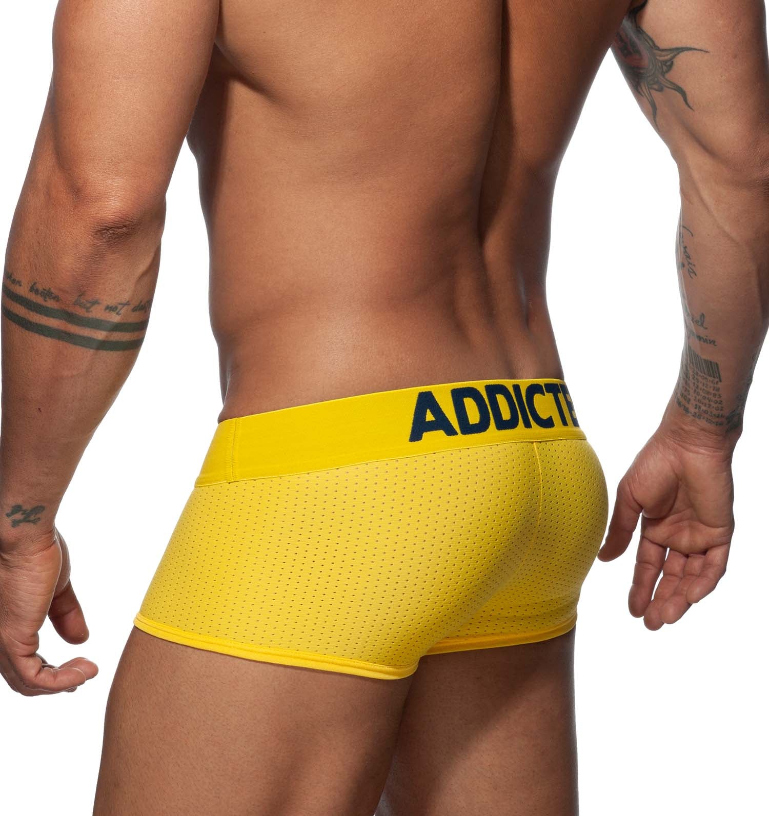 Addicted Boxershorts 'Push Up Mesh Trunk' yellow back, 50613888483654, 50613888516422, 50613888549190, 50613888581958, 50613888614726