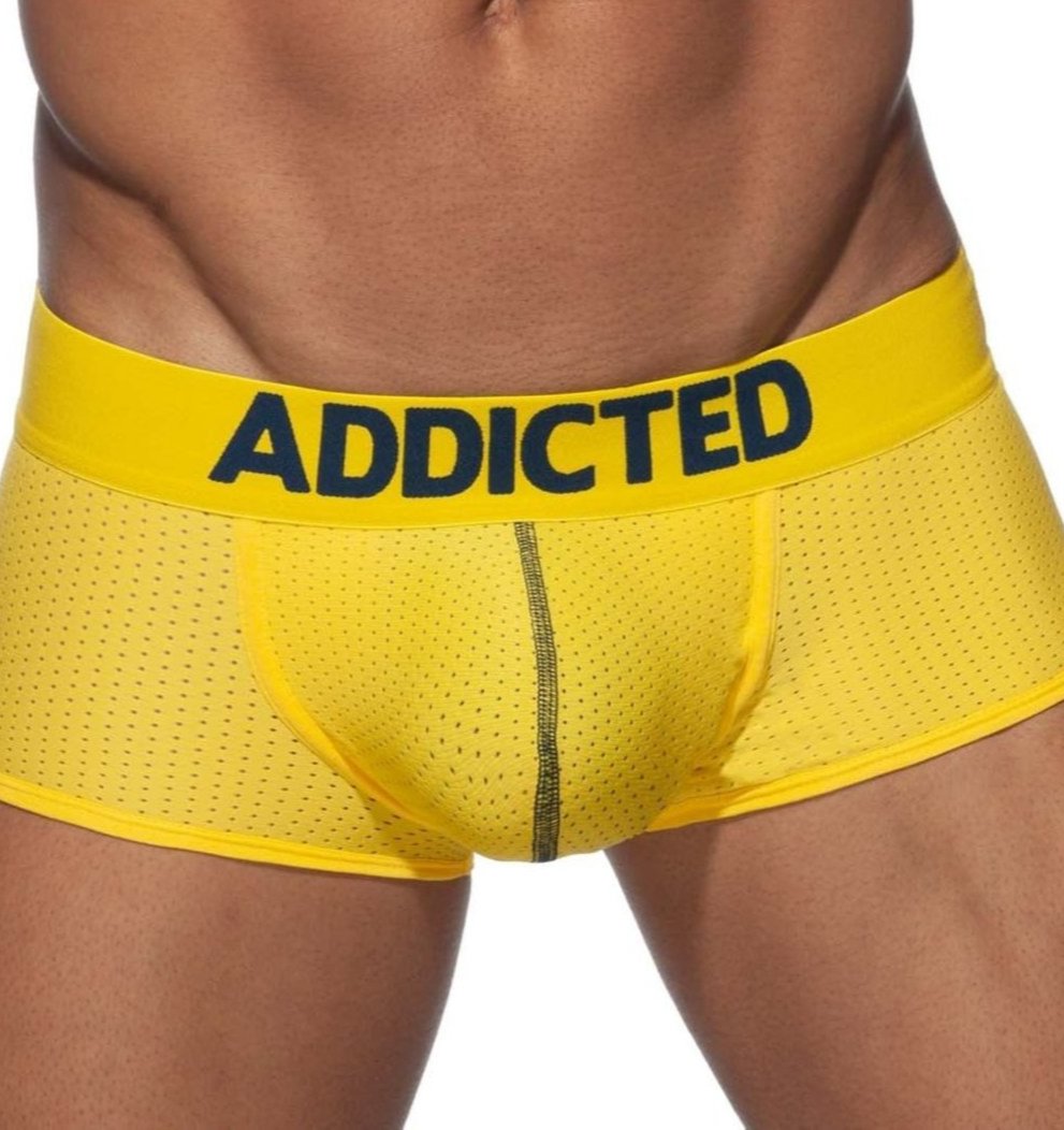 Addicted Push Up Mesh Trunk yellow front, 50613888483654, 50613888516422, 50613888549190, 50613888581958, 50613888614726