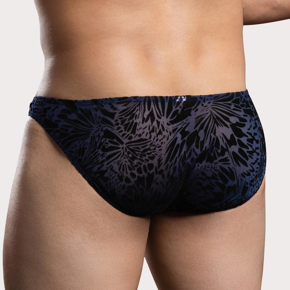 Andrew Christian Nocturnal Mesh Brief  - transparenter Mesh Slip für Männer im Low-Rise Schnitt, back