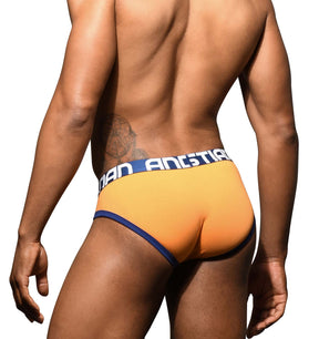 Andrew Christian Almost Naked Fly Brief 93071 orange, back