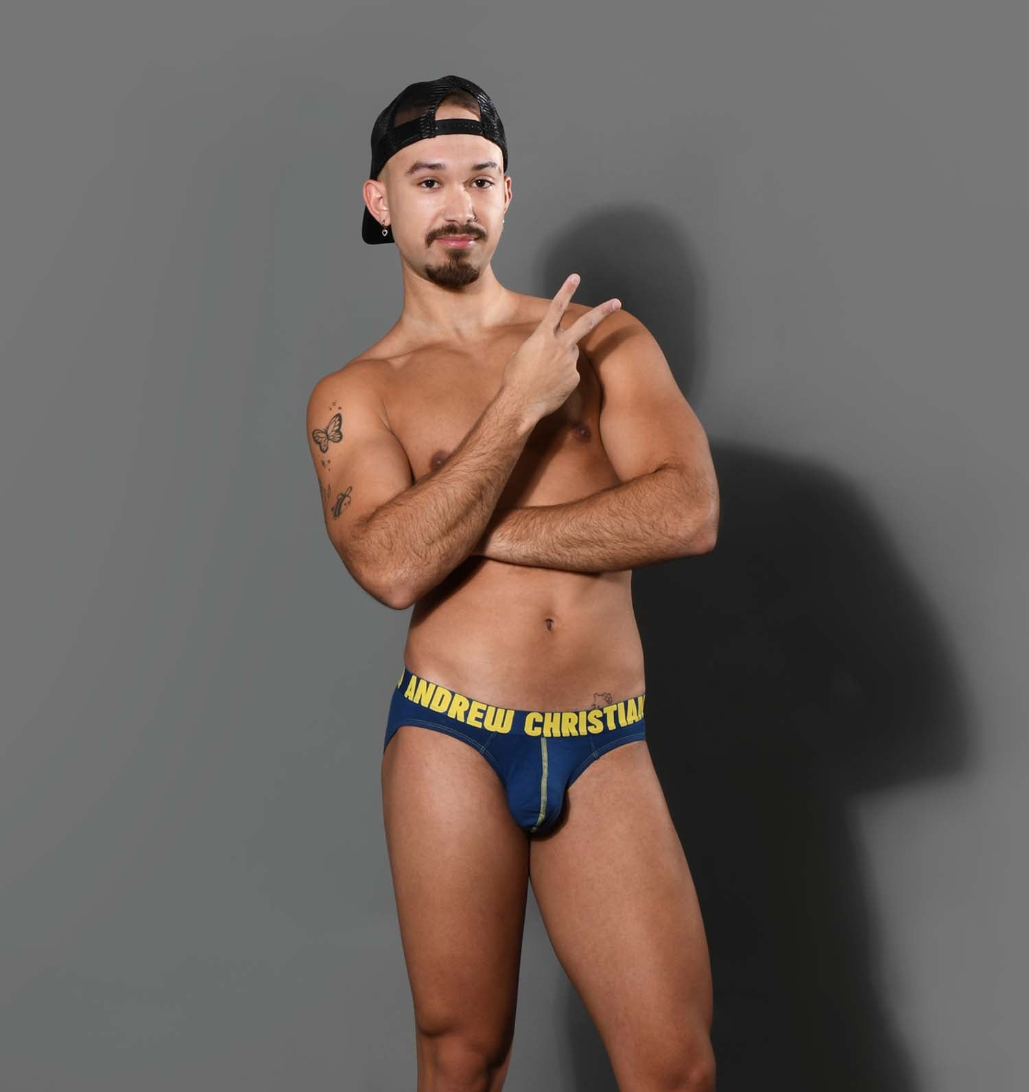 Andrew Christian Brief 93419 blue Lifestyle