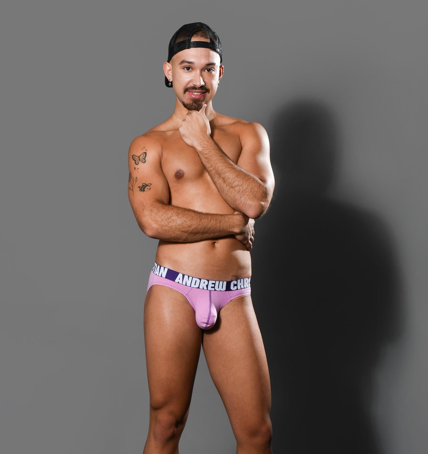 Andrew Christian Brief 93419 purple Lifestyle