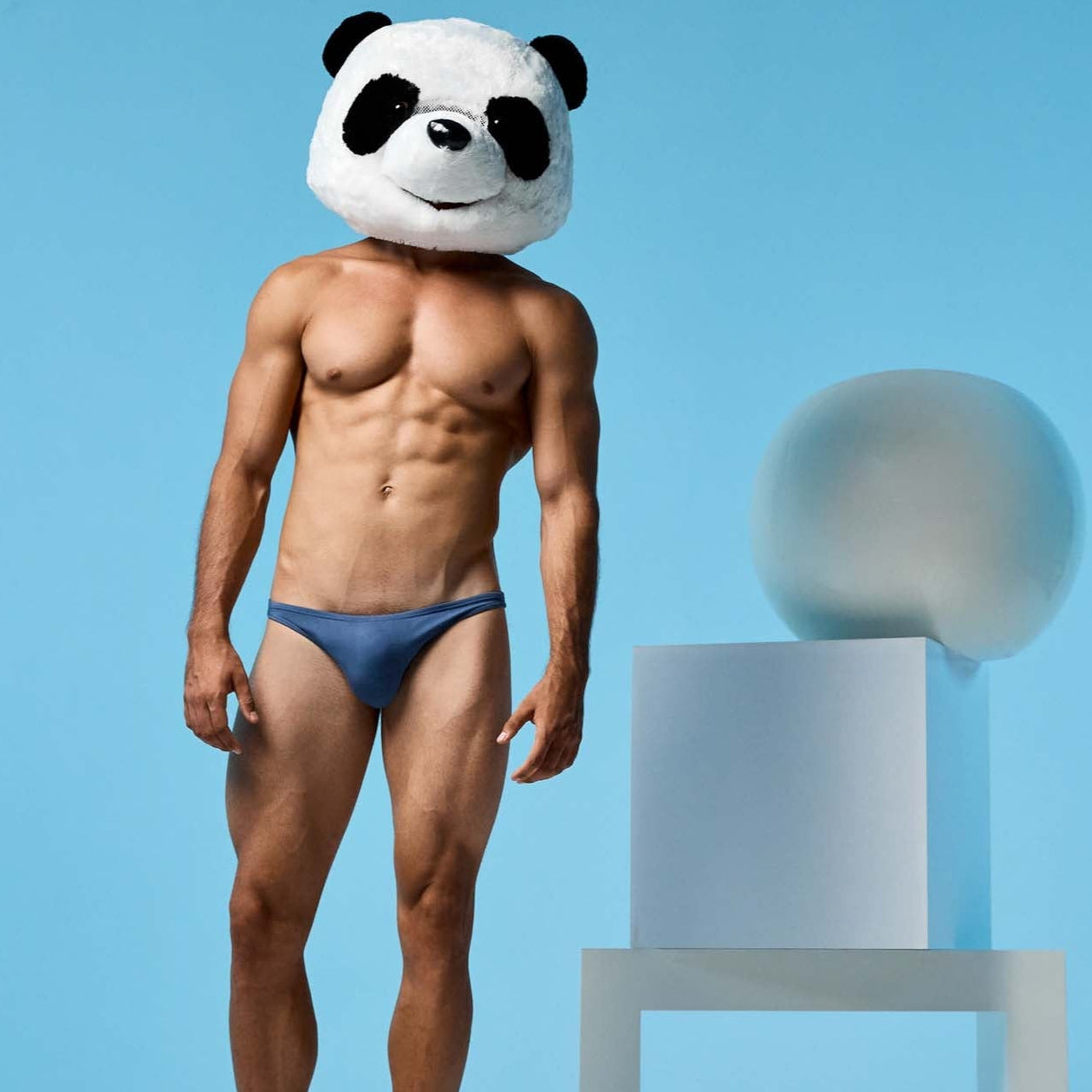 Modus Vivendi Bamboo Low Cut Brief blue Lifestyle