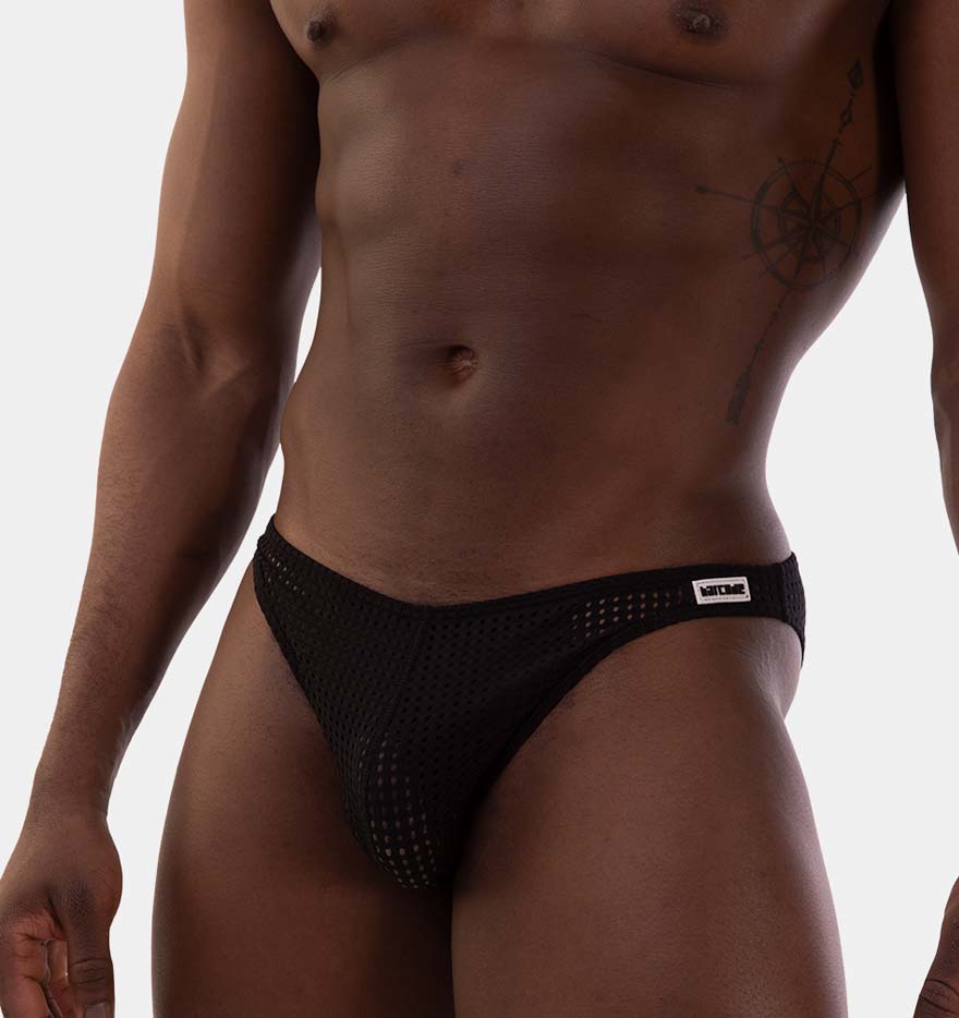 Barcode Berlin Mesh Brief Reigi black