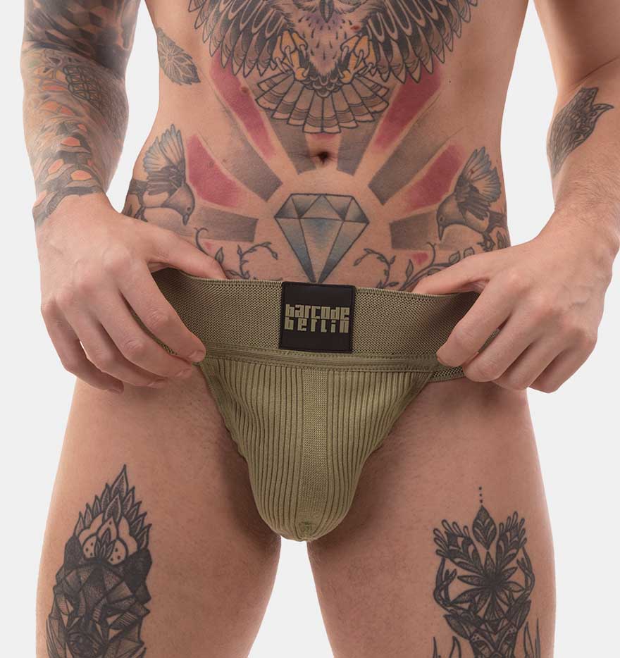 Barcode Berlin Sergey Pop Jock khaki