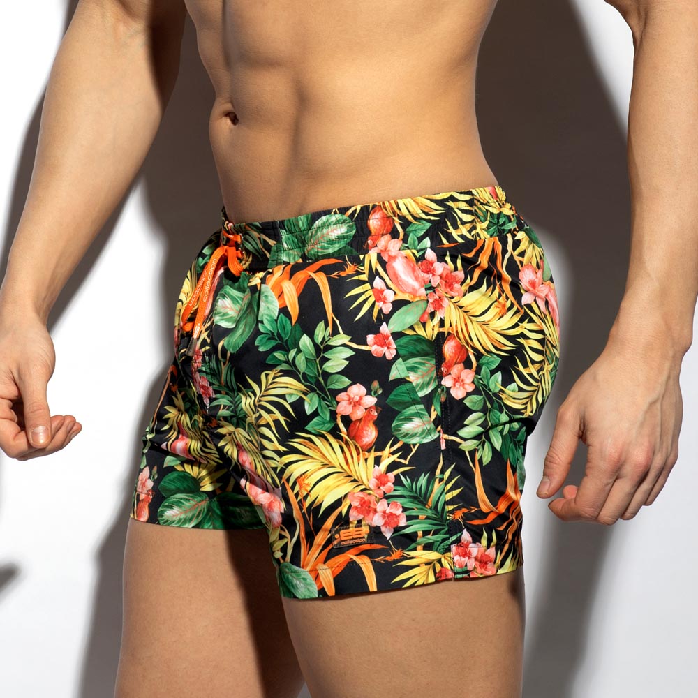 ES Collection Hawaiian Swim Shorts, side
