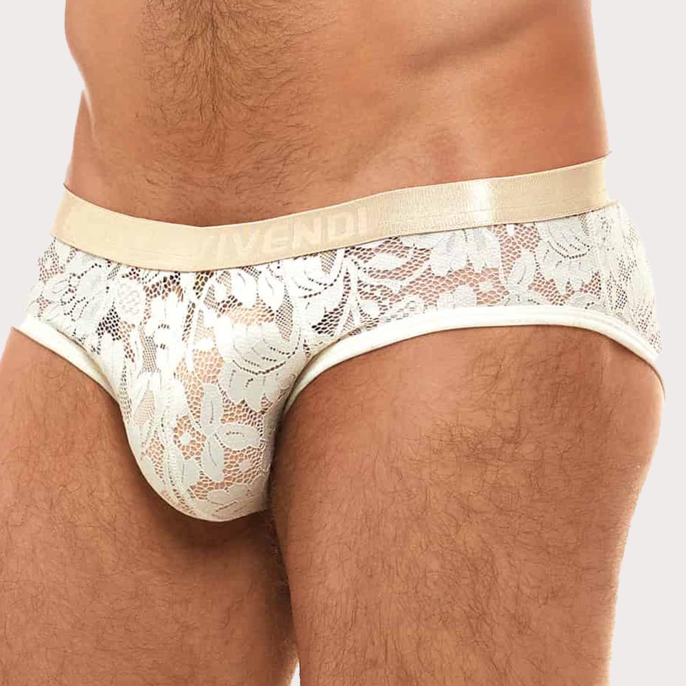 Slip 'FLORAL LACE BRIEF' 04113