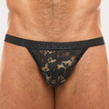 Slip 'FLORAL LACE TANGA BRIEF' 04112