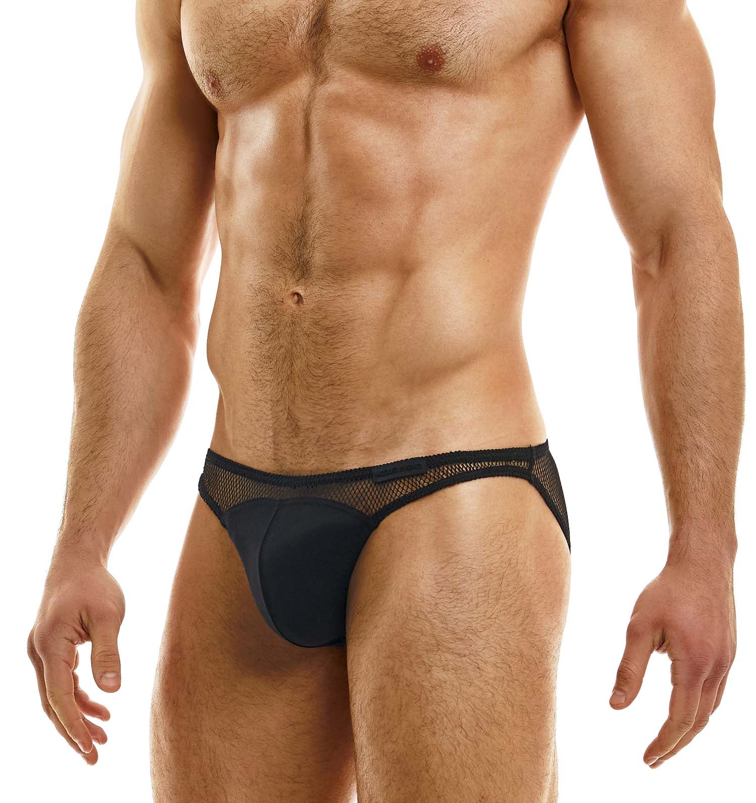 Modus Vivendi Low Cut Mesh Brief black, side