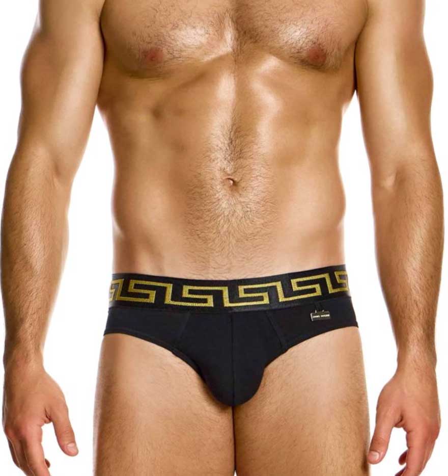 Modus Vivendi Slip Meander Brief black front