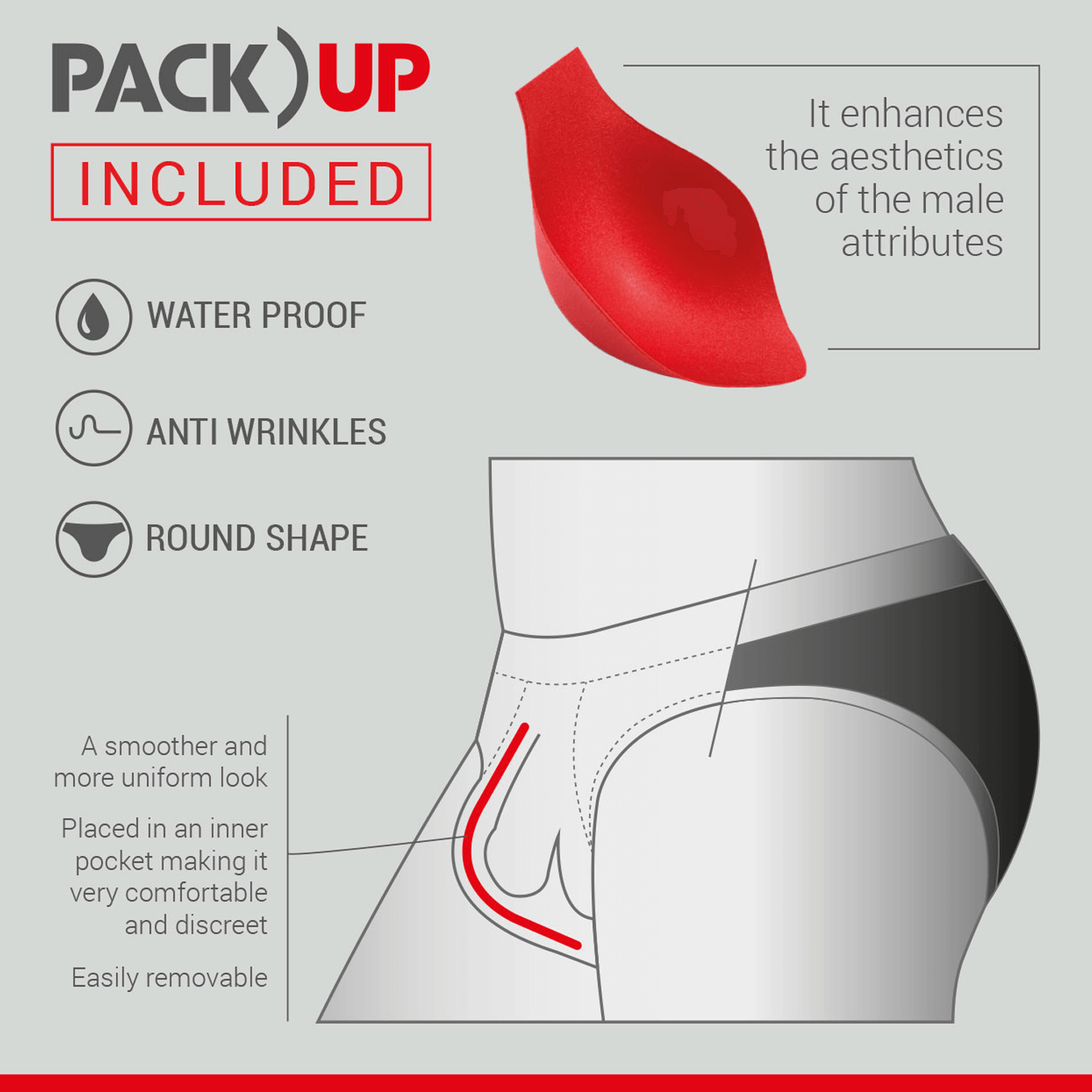 Addicted Push Up Einlage 'Pack Up'