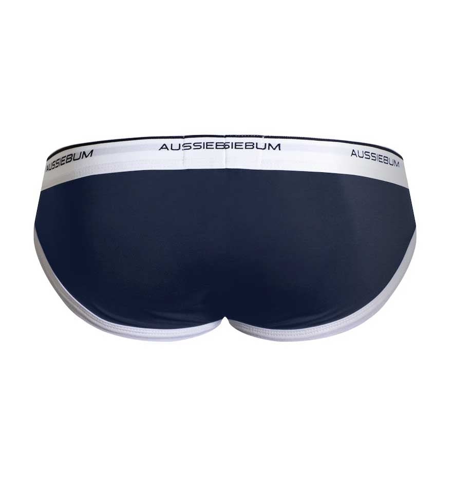 aussiebum Slip 'Baseline Brief' navy, back