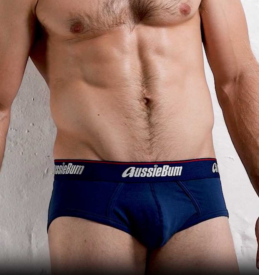 Aussiebum Slip 'Cottonsoft Brief' navy