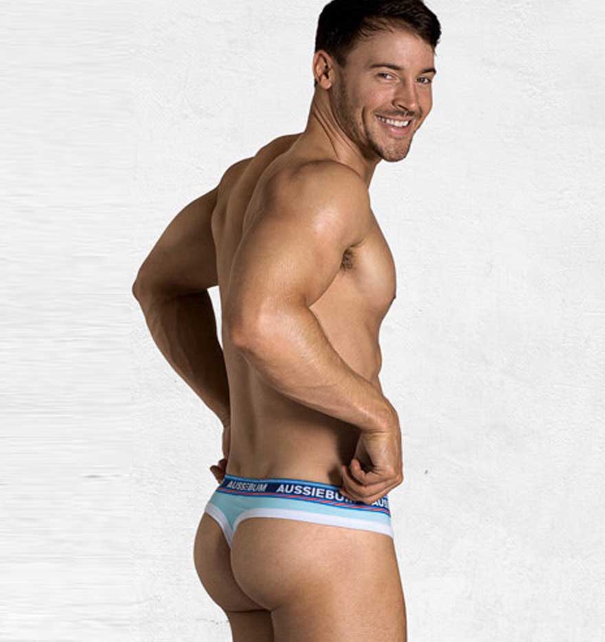Icy Blue Thong