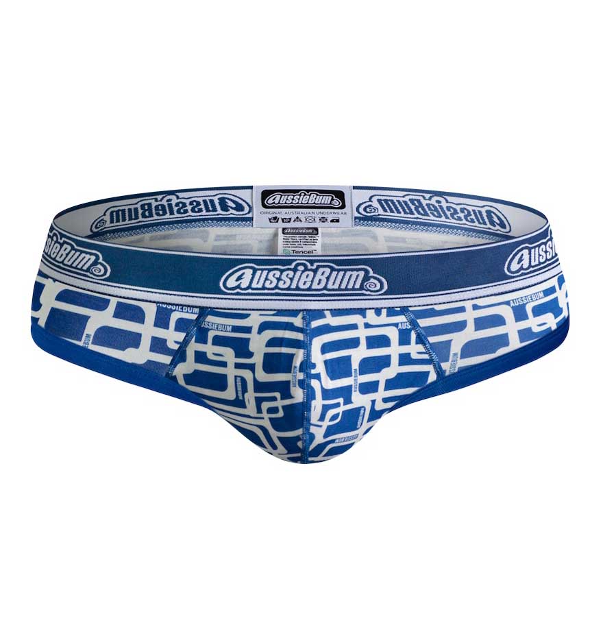 Aussiebum Push-Up Slip Wonderjock Shapeshift blue, detail