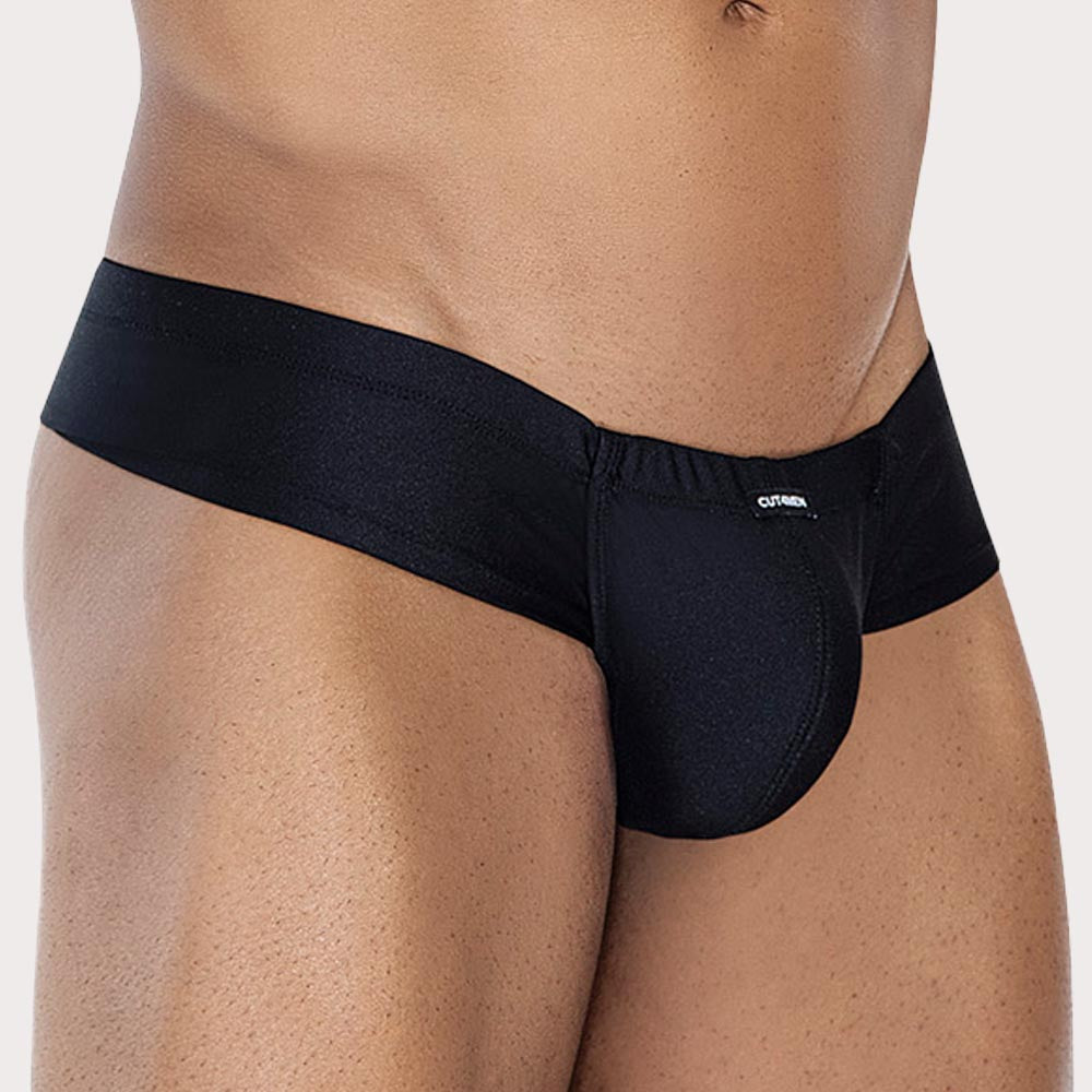 Cut4Men Cheeky Brief - Kombination aus Herren Slip und Tanga in schwarz