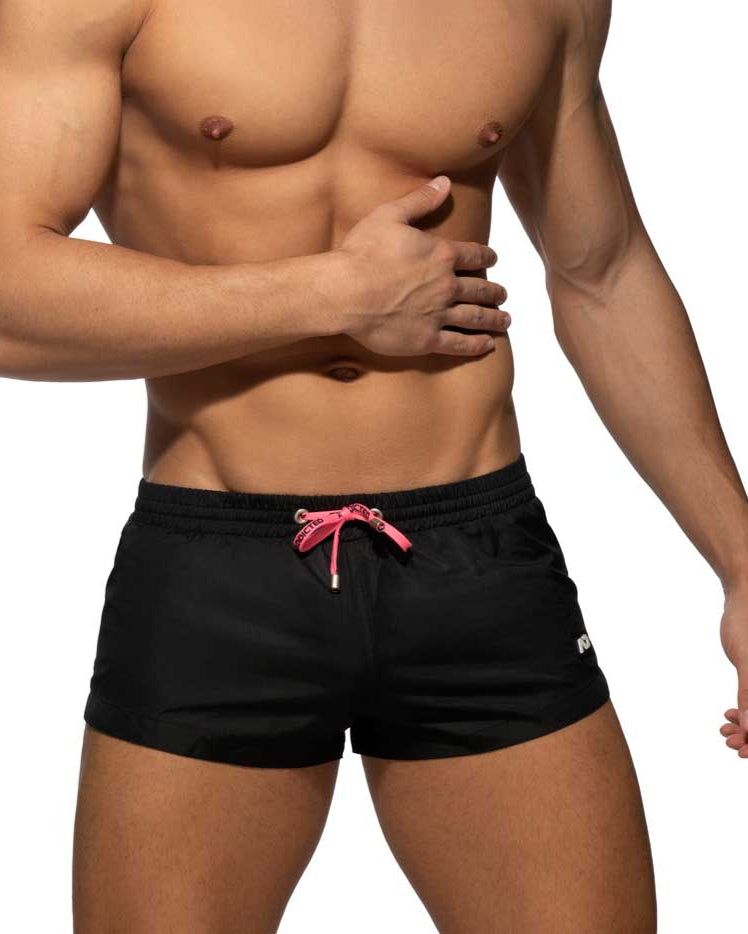 Knappe Addicted Badeshorts 'Basic Mini Swim Short' black, 46511228125510, 46511228158278, 46511228191046, 46511228223814
