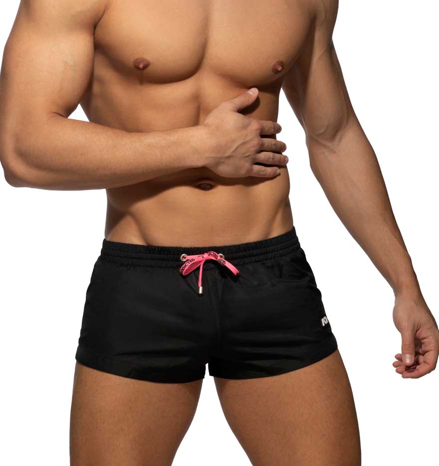 Knappe Addicted Badeshorts 'Basic Mini Swim Short' black, 46511228125510, 46511228158278, 46511228191046, 46511228223814