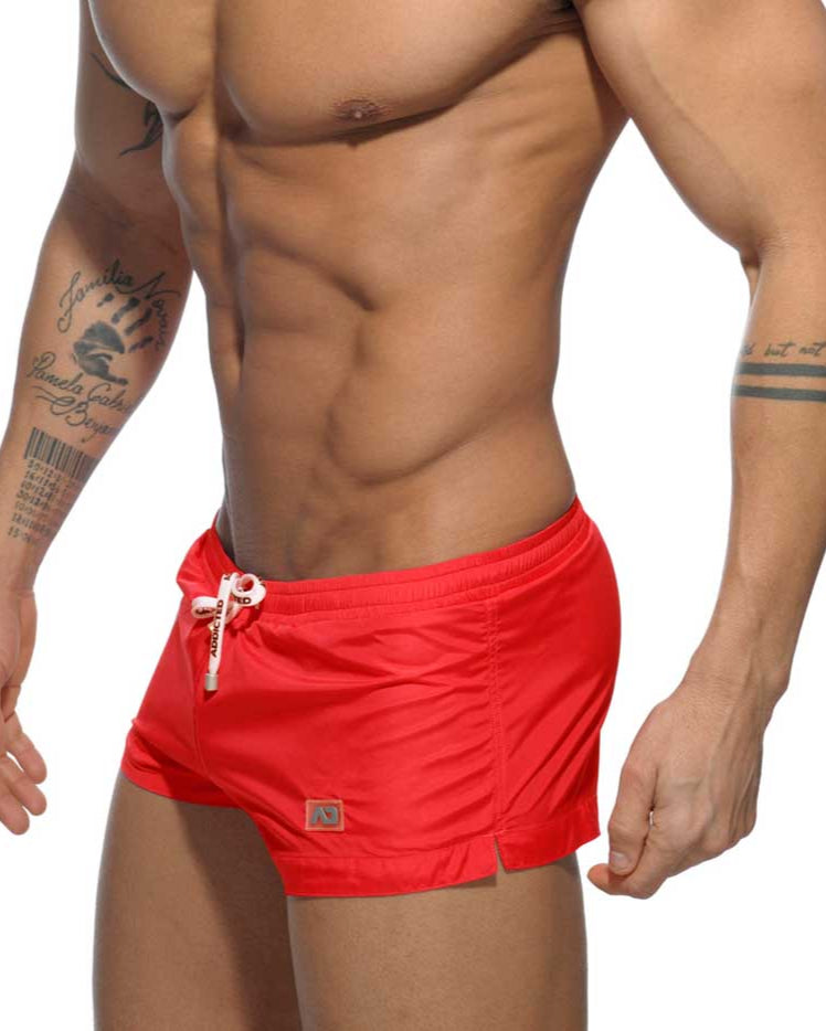Sehr Knappe Badeshorts von Addicted Swimwear 'Basic Mini Short' red, 46511228977478, 46511229010246, 46511229043014, 46511229075782