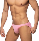 knapp geschnittener Mini Slip 'COTTON BIKINI BRIEF' von Addicted Underwear in pink