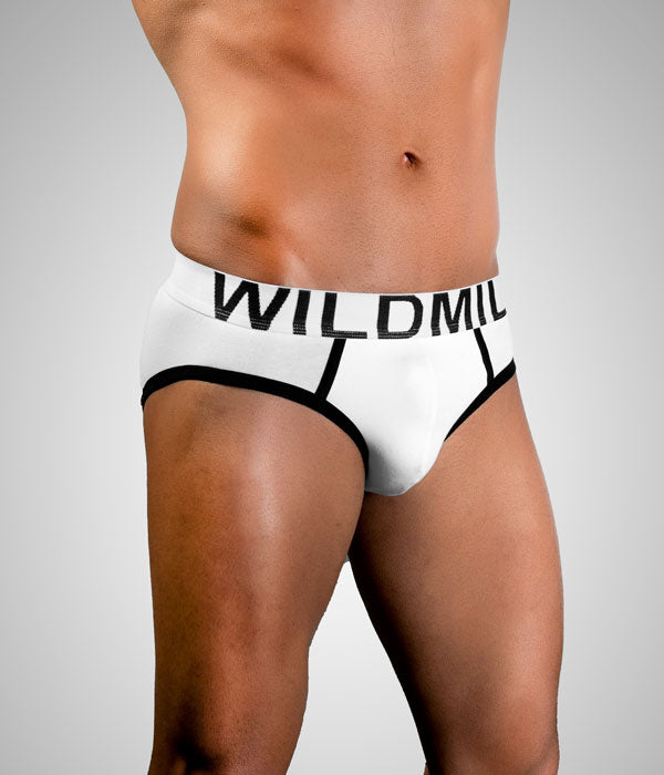 Wildmilk Cutey Herren Slip weiss side