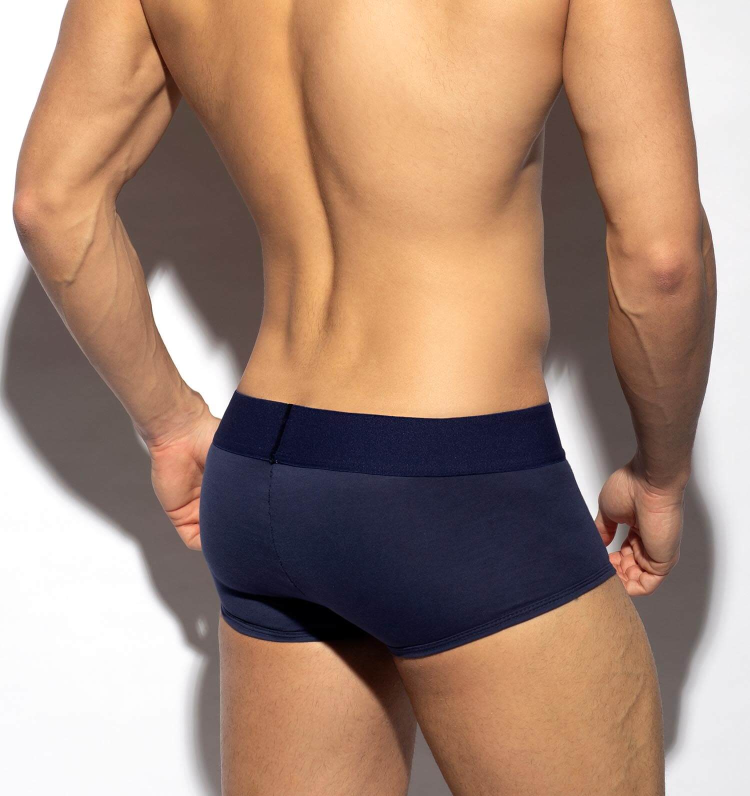 ES Collection Boxershorts 'WONDERTRUNK' mit Push-UP Einlage in navy, Rückansicht