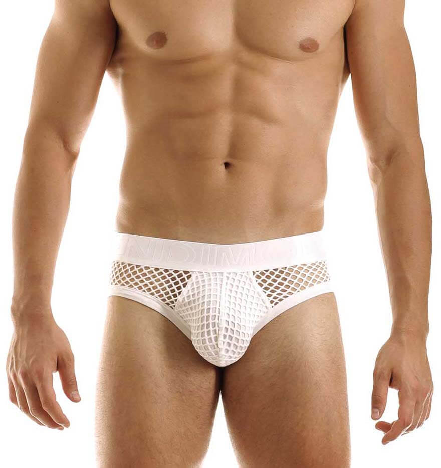 White Mesh Briefs Mens Brief Mens Underwear See Through Lingerie