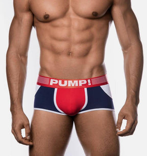 Mehrfarbiger Jock Boxer 'ACADEMY ACCESS TRUNK' von PUMP Underwear, Frontansicht