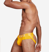 citrus-gelber Jockstrap aus der TEAMM8 Spartacus Underwear Kollektion